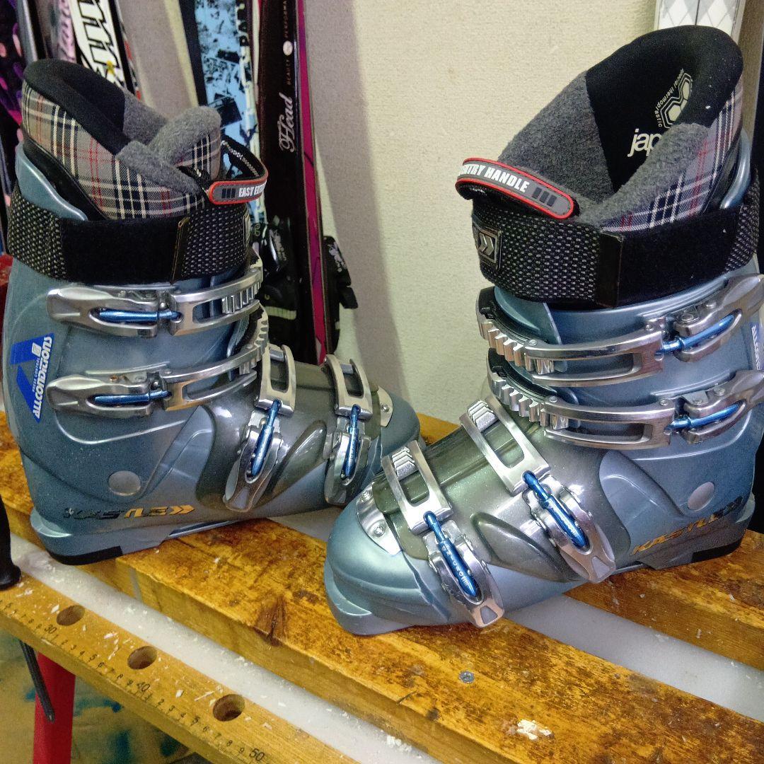 メンテナス済…ホットWAX済 145cmHart スキー 靴25cm・ストック付
