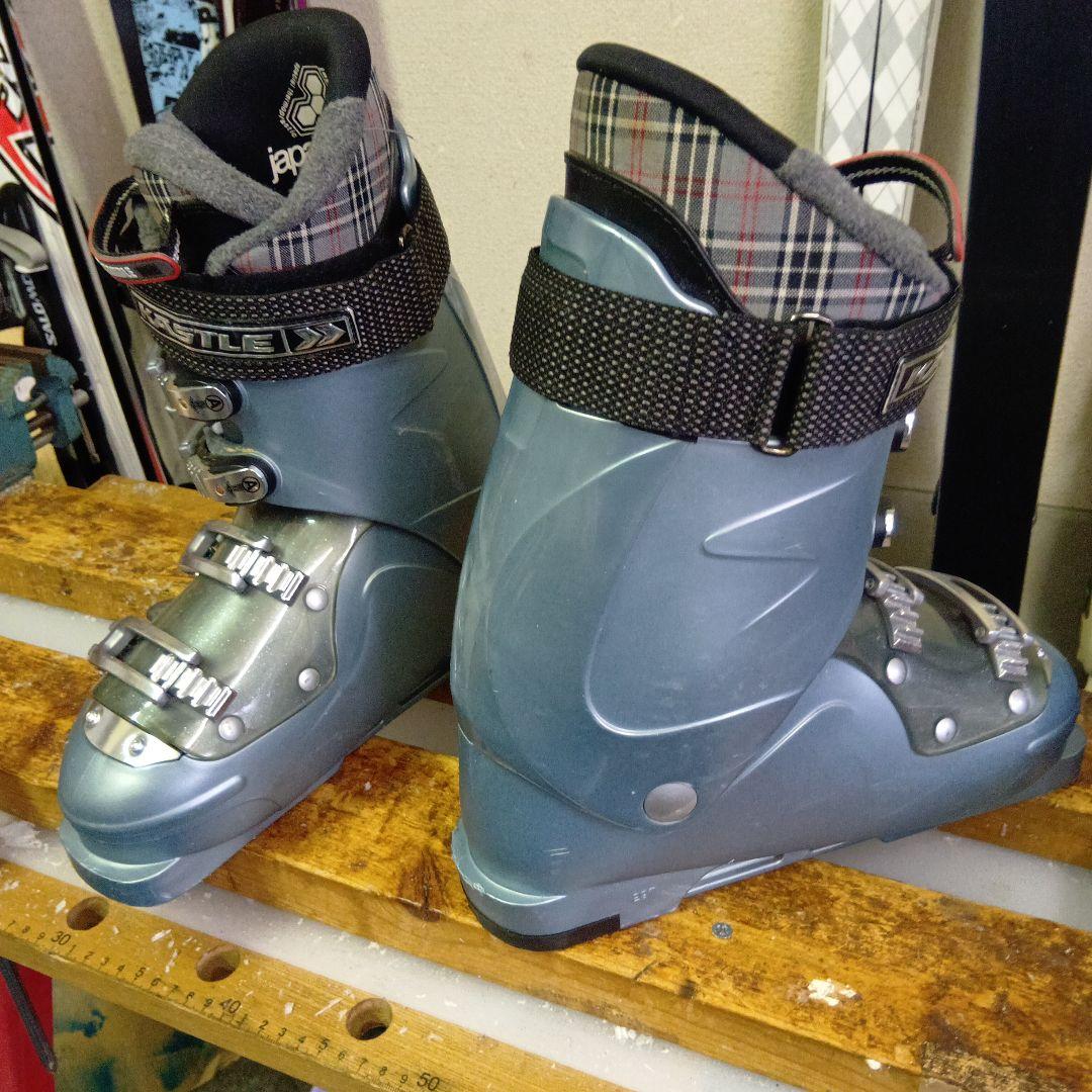 メンテナス済…ホットWAX済 145cmHart スキー 靴25cm・ストック付