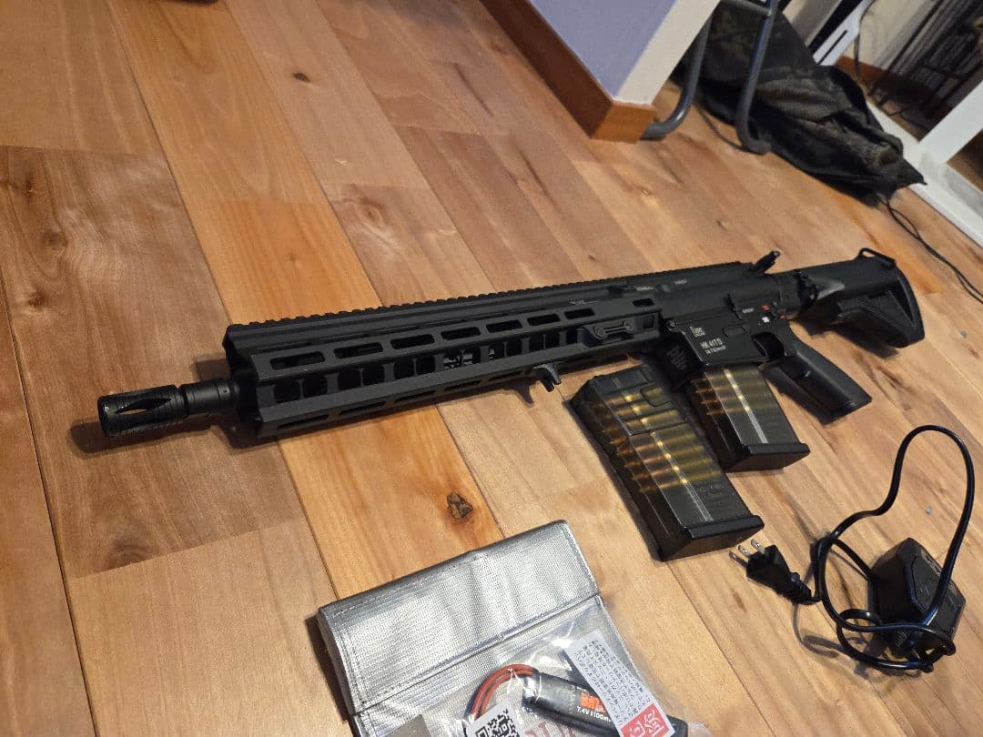 東京マルイ　HK417　ショップ流速フルカスタム　Mlokハンドガード　他多数