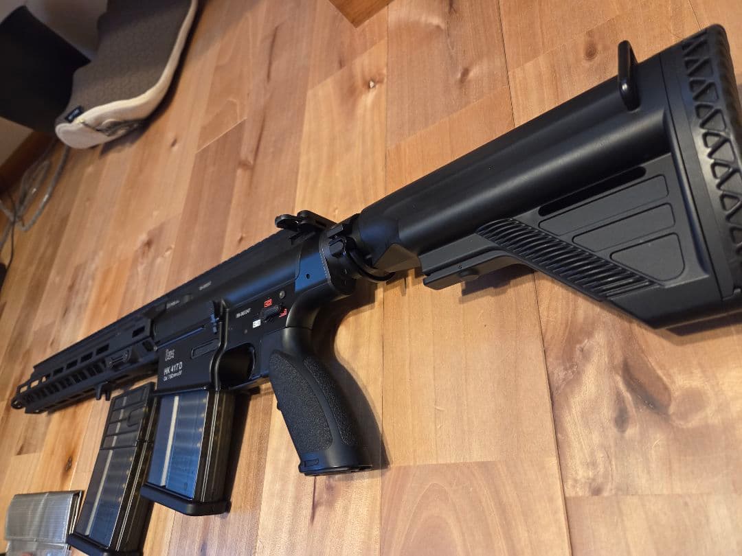 東京マルイ　HK417　ショップ流速フルカスタム　Mlokハンドガード　他多数