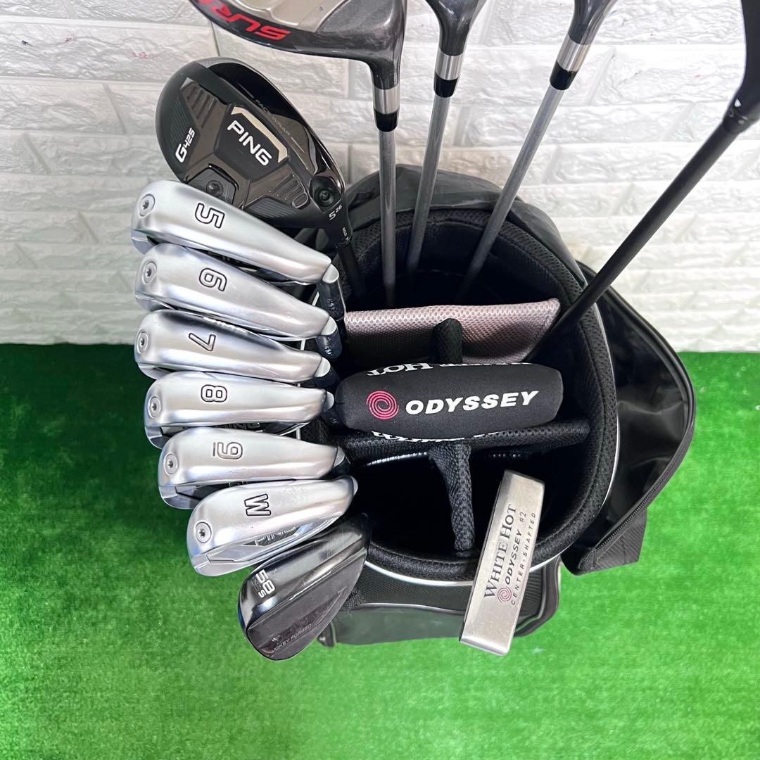 ゴルフセット　超豪華　PING G425 ラウンド仕様　本格派　すぐ使える　美品