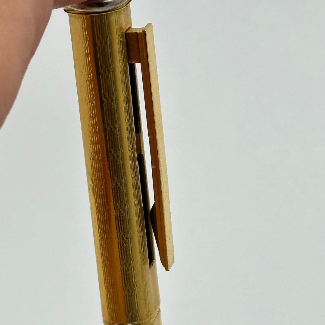 Cartier カルティエ トリニティ ボールペン ゴールドプレート 1558