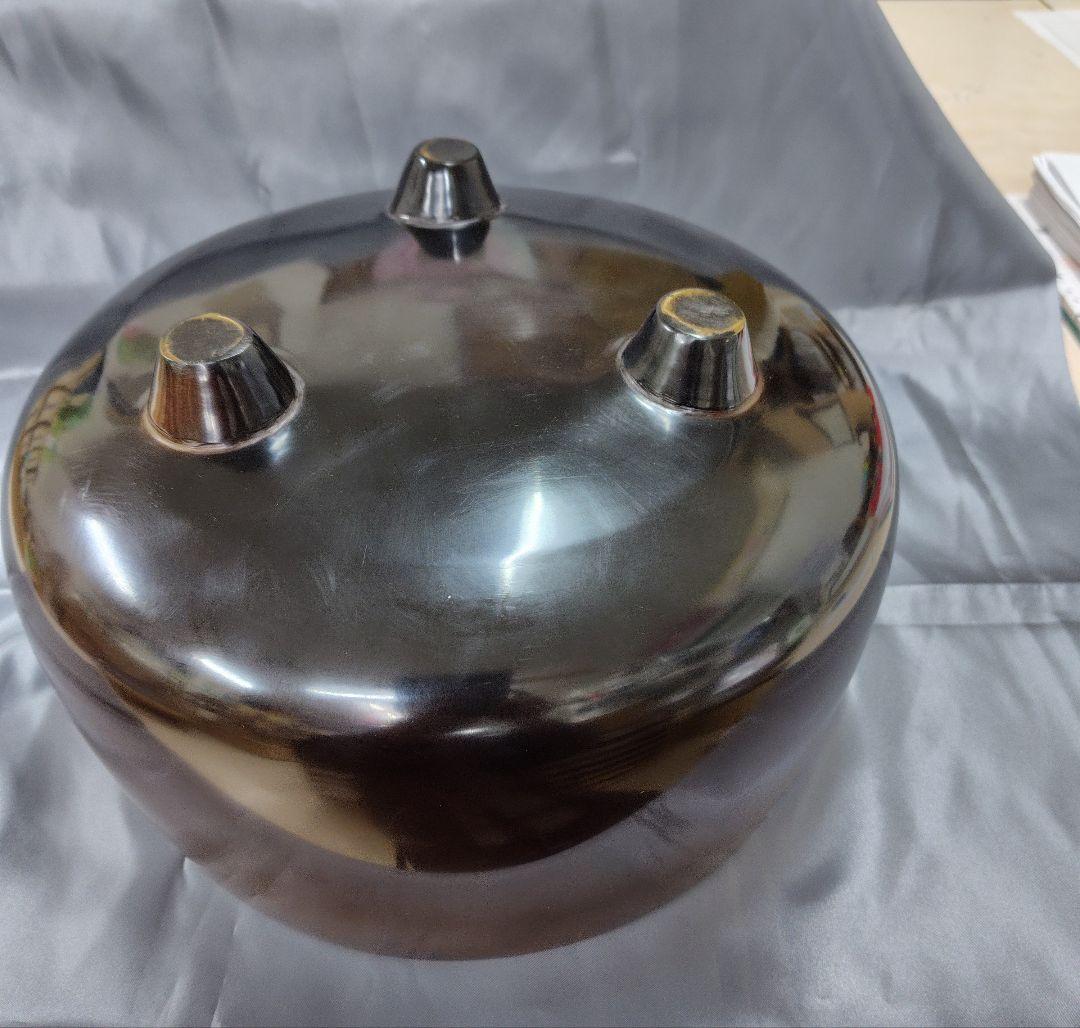 道安造　唐鐘道安風櫨　窯　茶道具　煎茶　木箱付　昭和レトロ