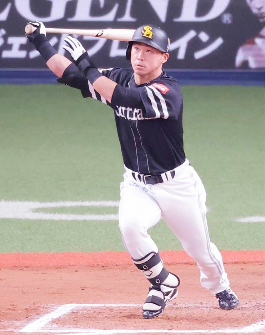 福岡ソフトバンクホークス #24 長谷川勇也 選手 実使用バット