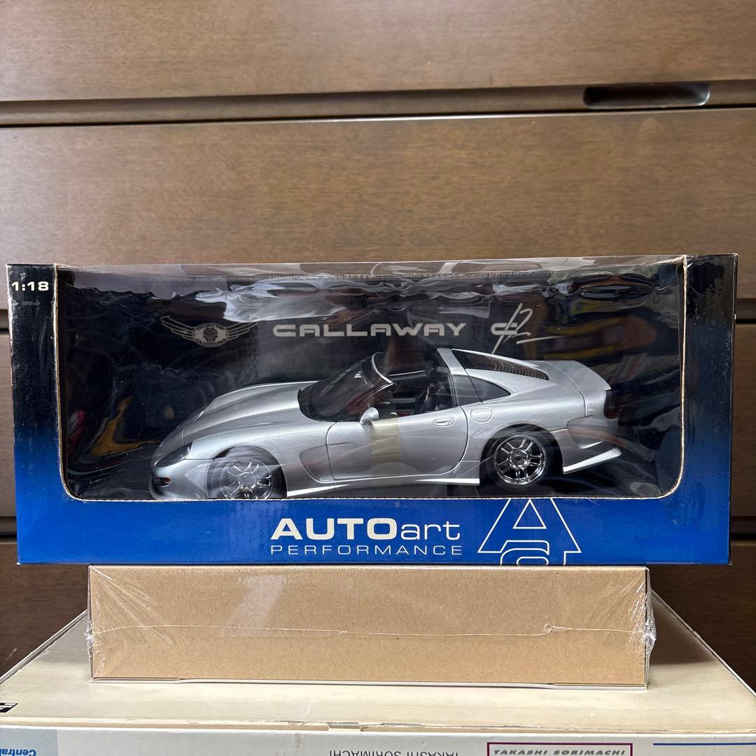 キャラウェイ C12 オートアート 1/18 ミニカー　未使用