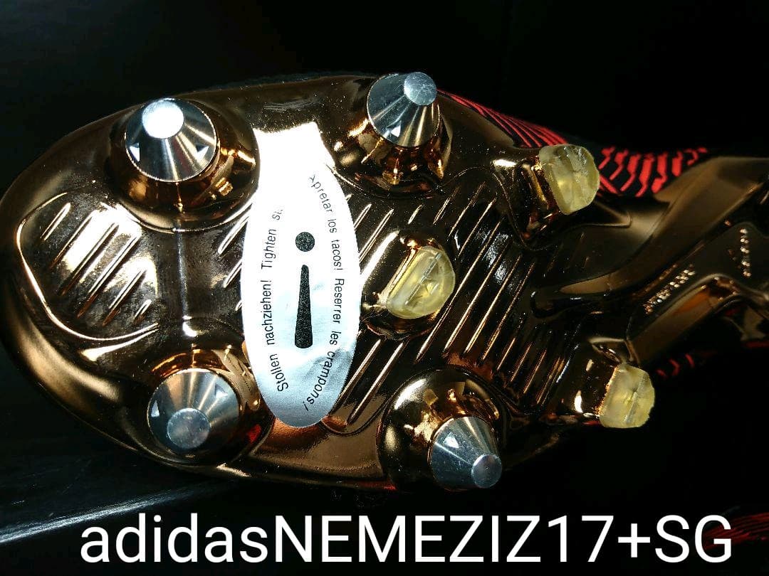 【新品・未使用】adidasNEMEZIZ17+SG25.0cm