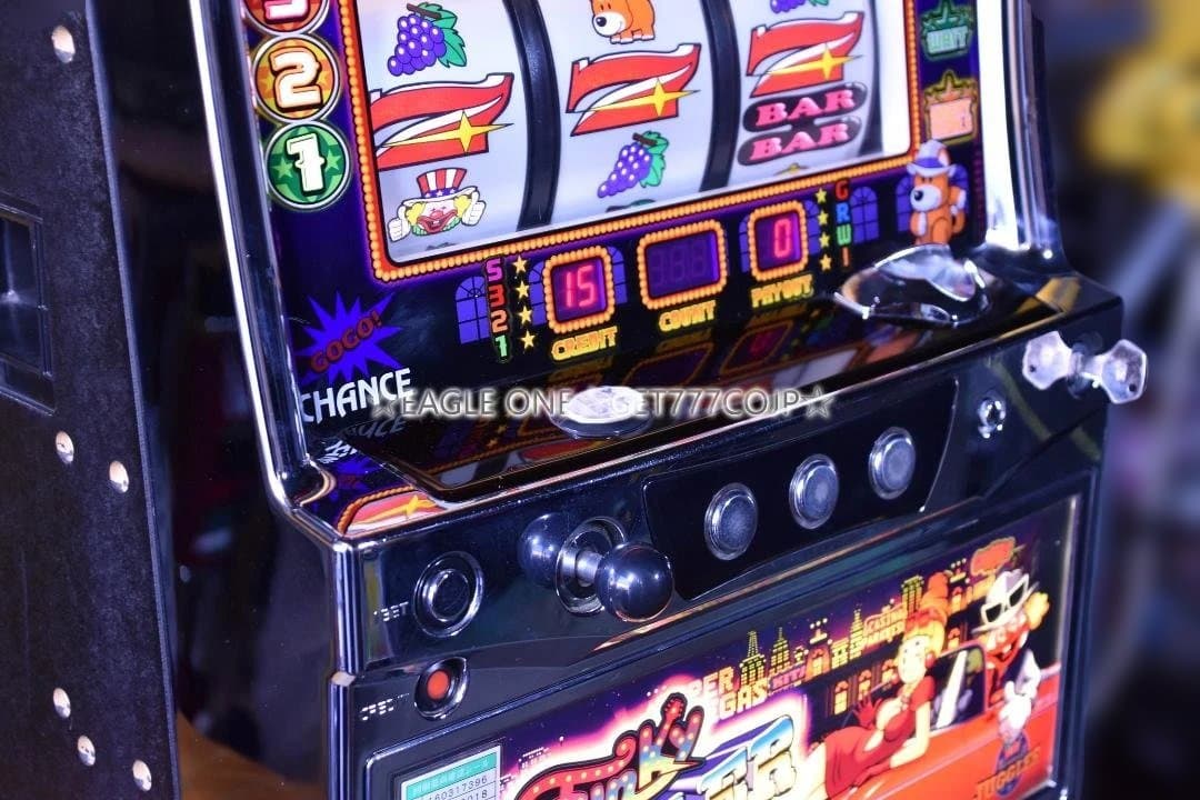 【名機】★ファンキージャグラーKK★北電子★A-TYPE★5号機★パチスロ実機★