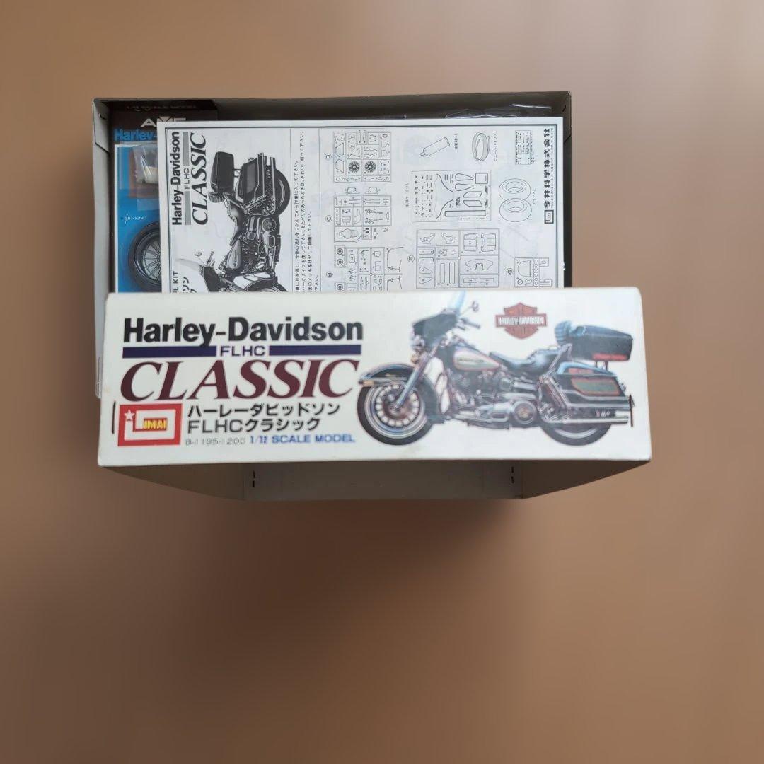 ハーレーダビッドソン FLHC クラシック 1/12スケールモデルキット イマイ