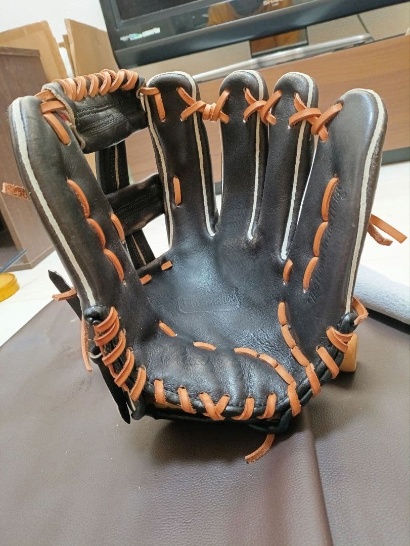 即戦力【型付け済み】ローリングス一般軟式グラブ