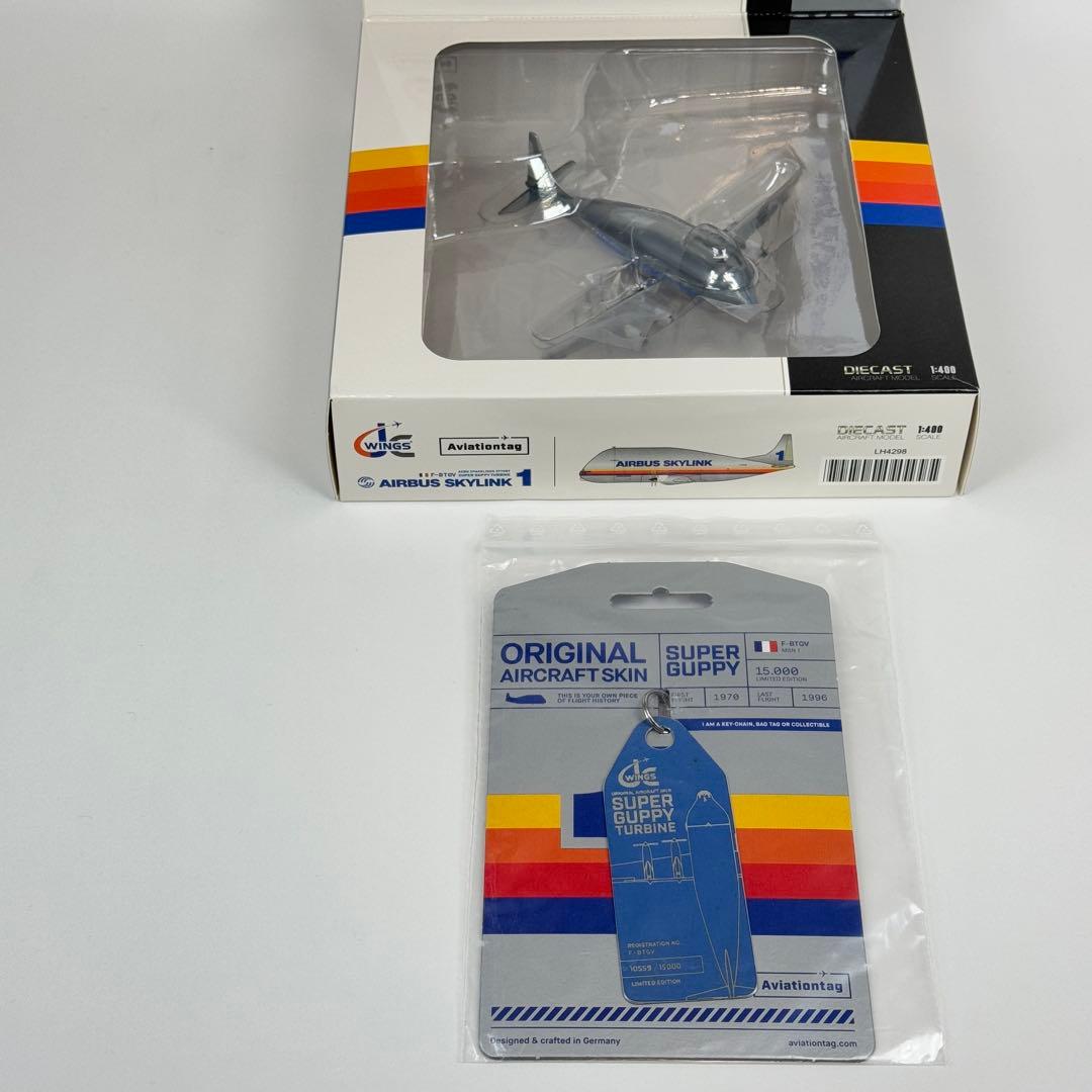 航空機・ヘリコプター 1/400 Airbus 377SGT Super Guppy jc wings