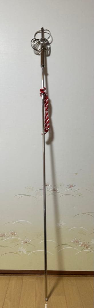 日本舞踊 金棒 小道具 錫杖 2本繋ぎ