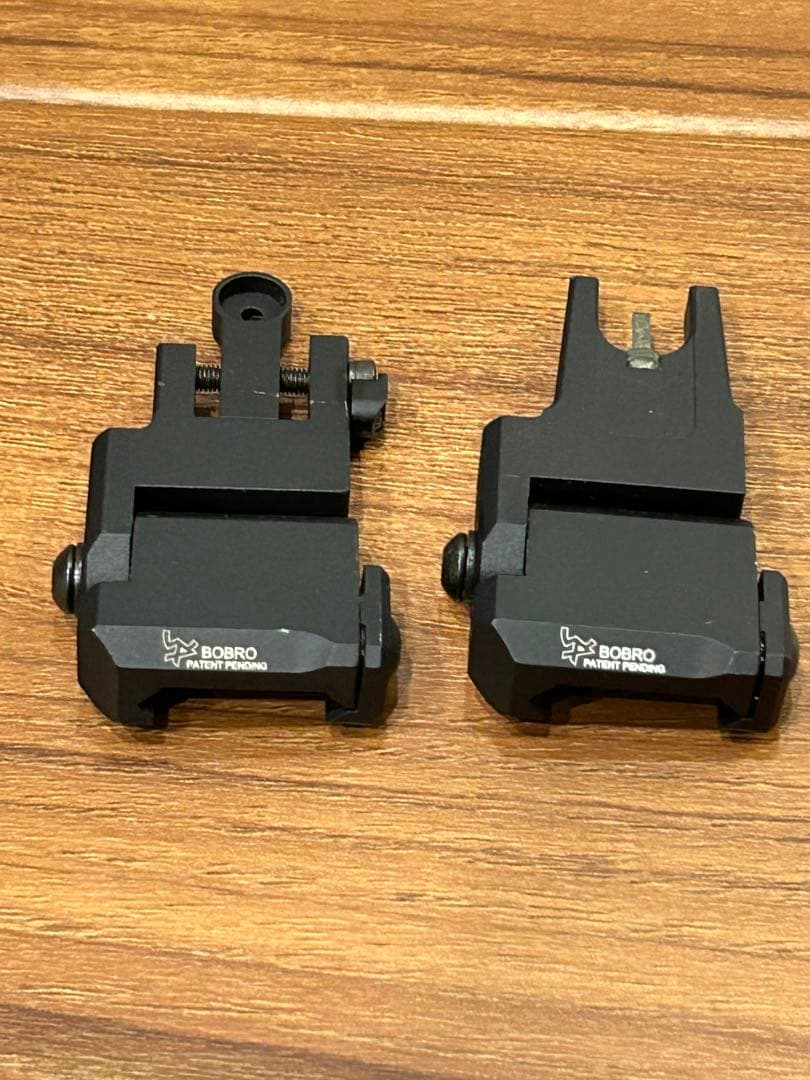 BOBRO ブラック マウントレール アイアンサイト