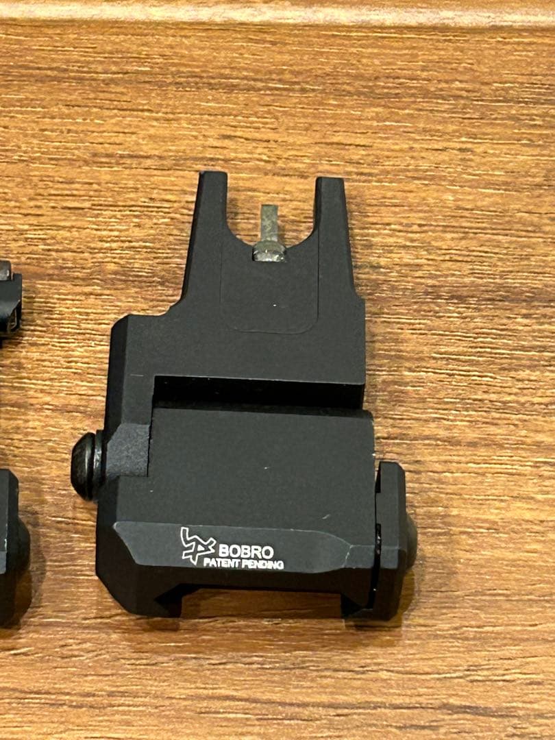 BOBRO ブラック マウントレール アイアンサイト