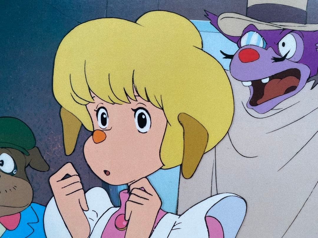 【限定1点】名探偵ホームズ　名場面イラスト③ 宮崎駿　スタジオジブリ