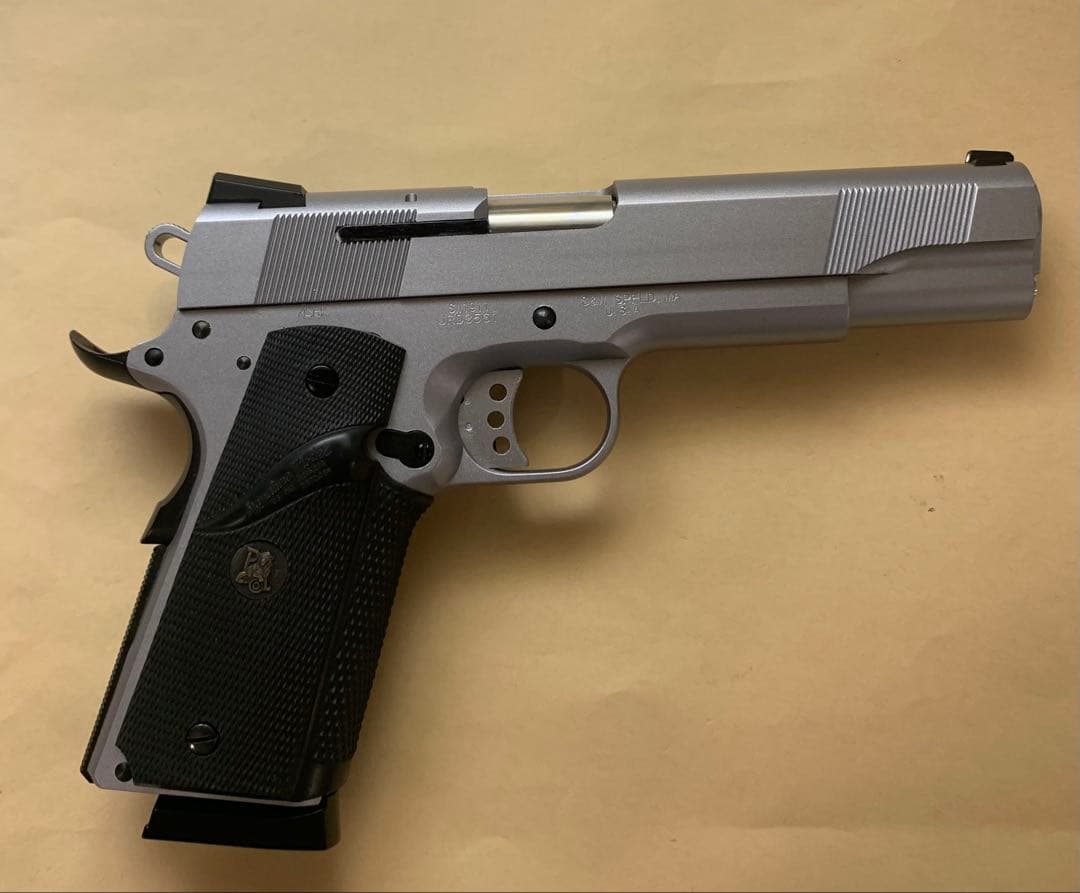 【絶版！レア】WA SCW ウエスタンアームズS&W 「SW1911」シルバー