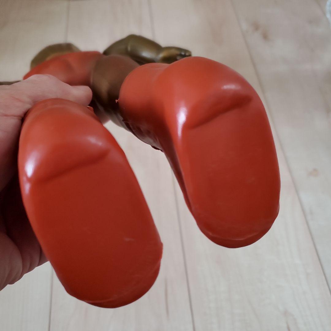 スペクトルマン　ぱちソフビ　特大43cm　(プラスチック製)　当時物　レア