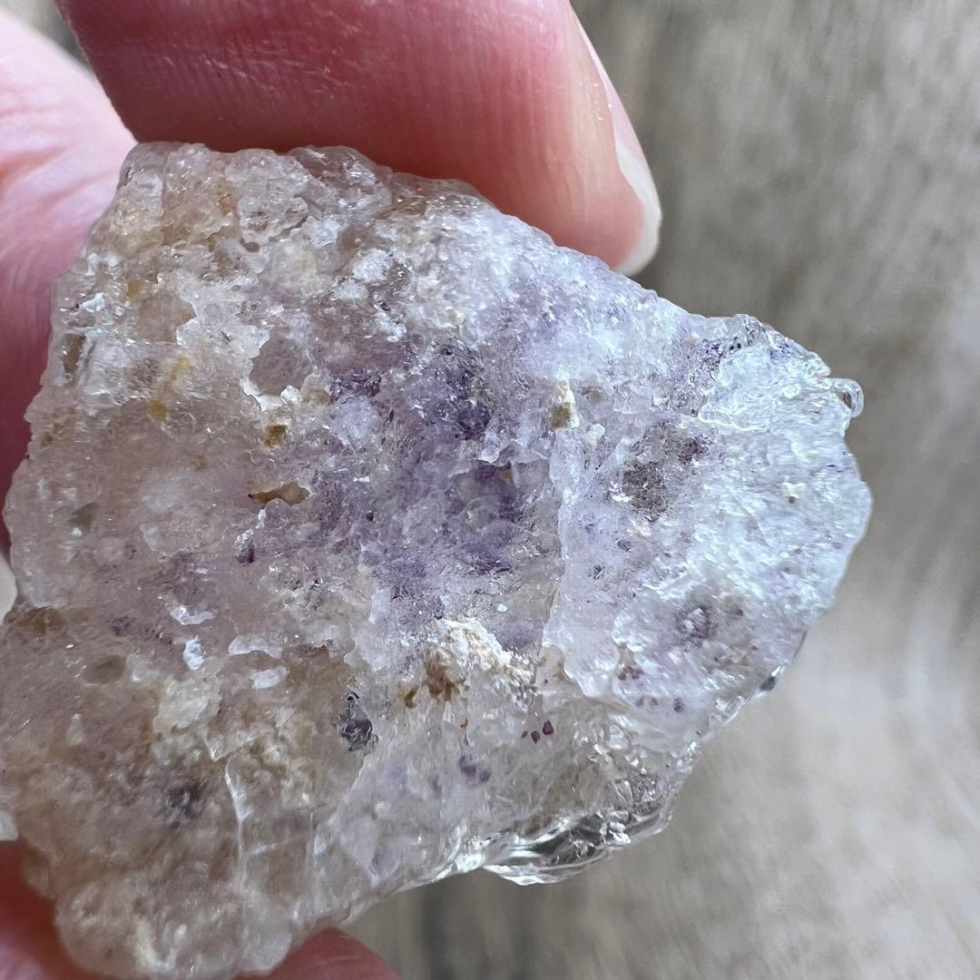 フローライトインハイアライトオパール FH2 共生 鉱物 標本 原石