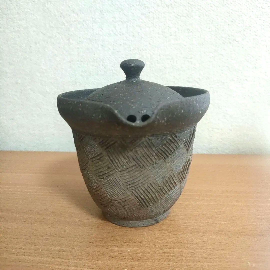 〈未使用〉常滑焼　手造り　急須　煎茶道具　宝瓶　茶器　茶道具　【S-C-6】