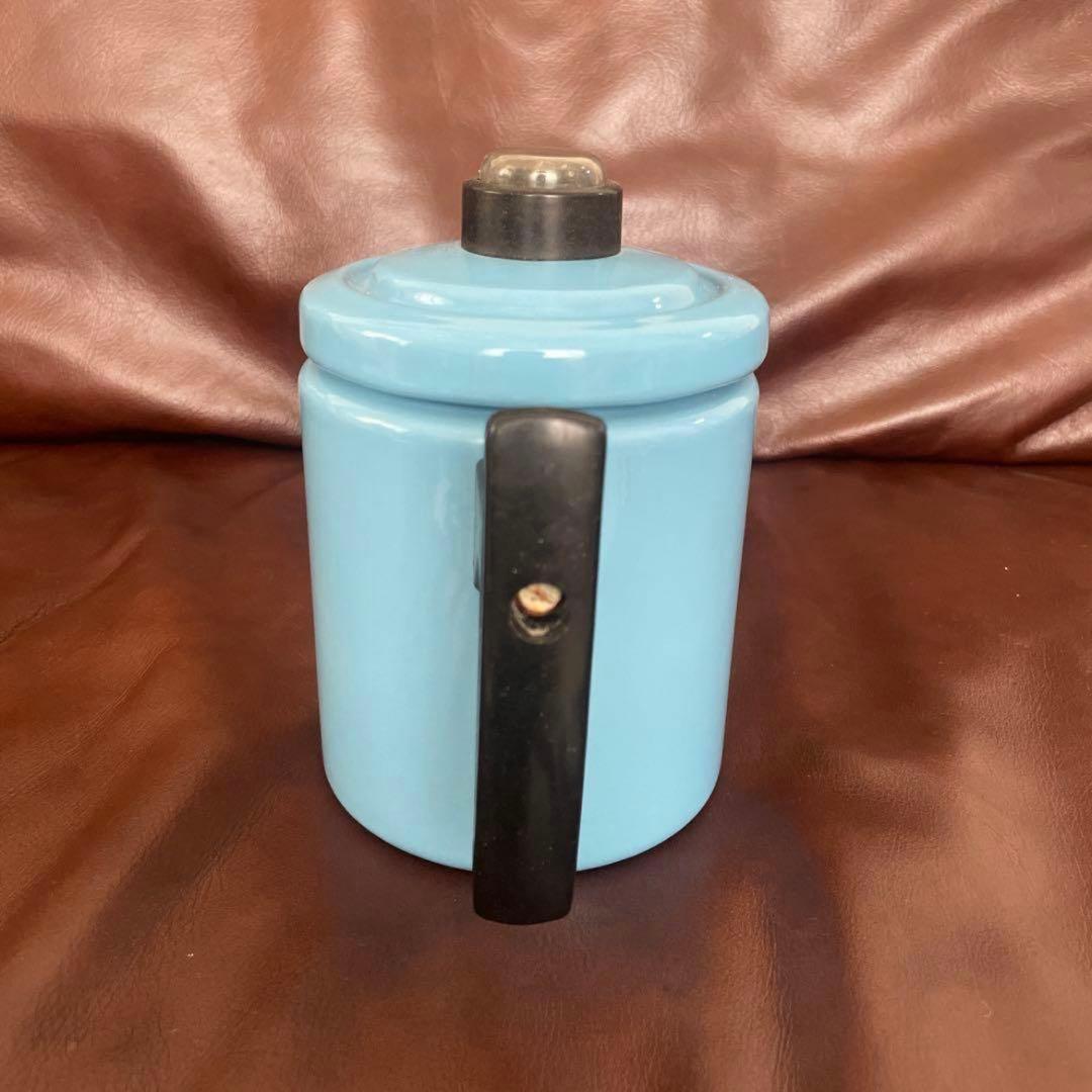 ヌルメスニエミ 水色 ポット ビンテージ アンティーク 北欧 かもめ食堂 ケトル