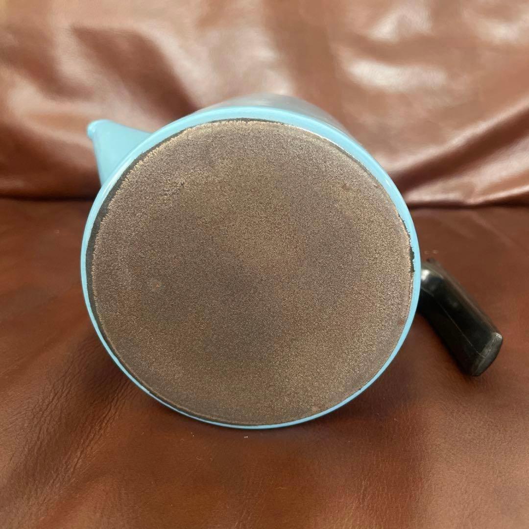 ヌルメスニエミ 水色 ポット ビンテージ アンティーク 北欧 かもめ食堂 ケトル