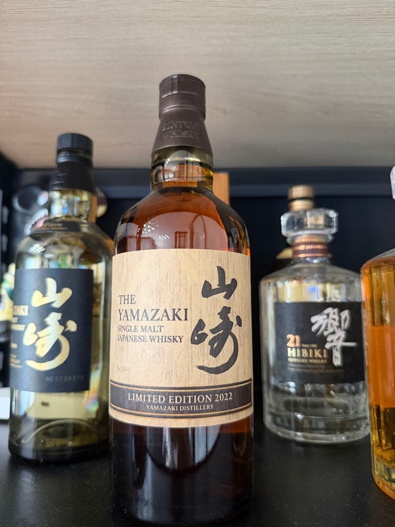 山崎2022 響マスターズセレクト　白州　新品未開栓3本と空ビン3本計6本セット