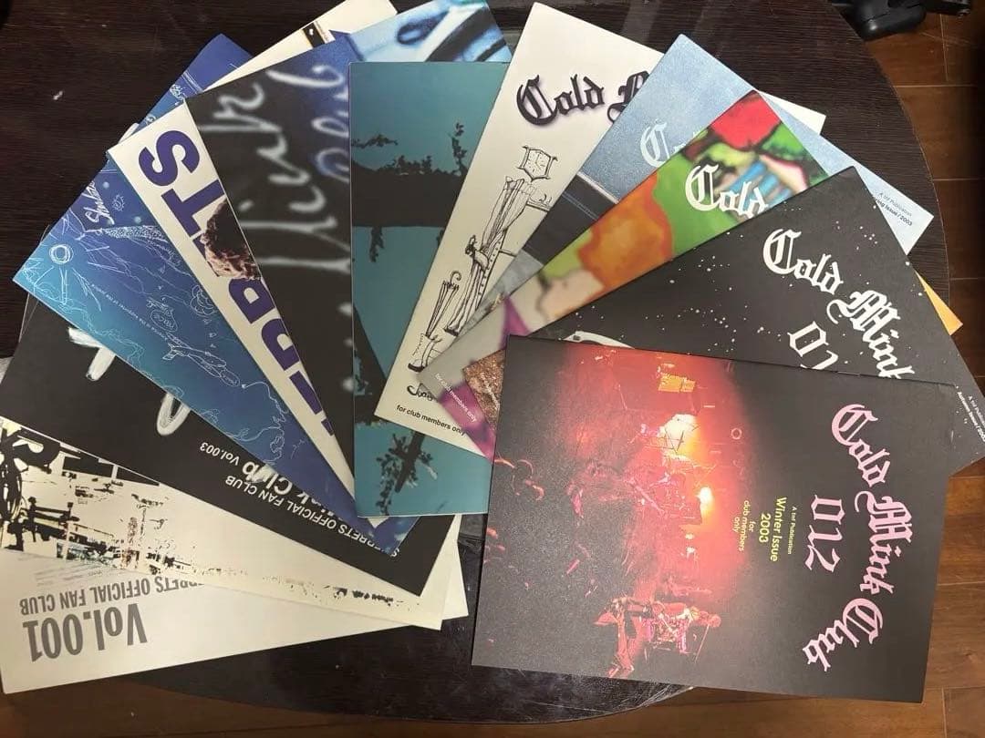 浅井健一 FC会報 cold mink club vol.1〜12、19〜26