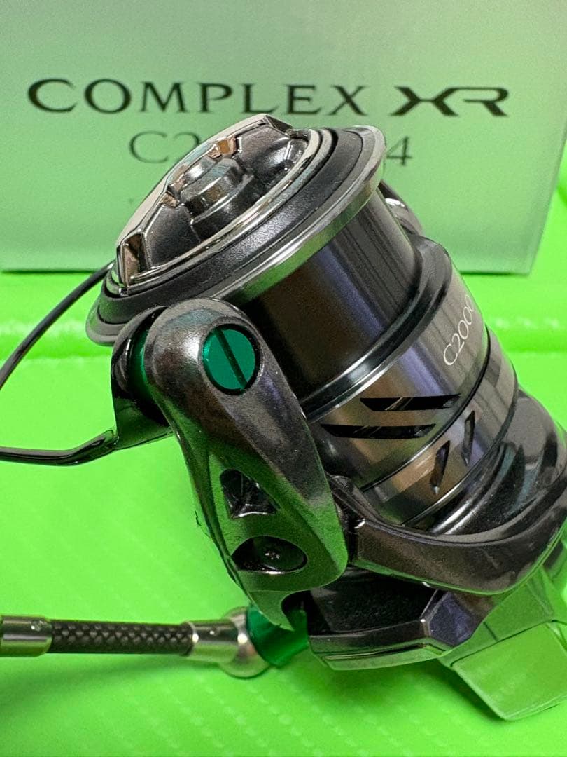 シマノ 21コンプレックスXR c2000F4 グリーンフルカスタム