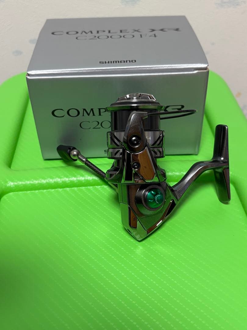 シマノ 21コンプレックスXR c2000F4 グリーンフルカスタム