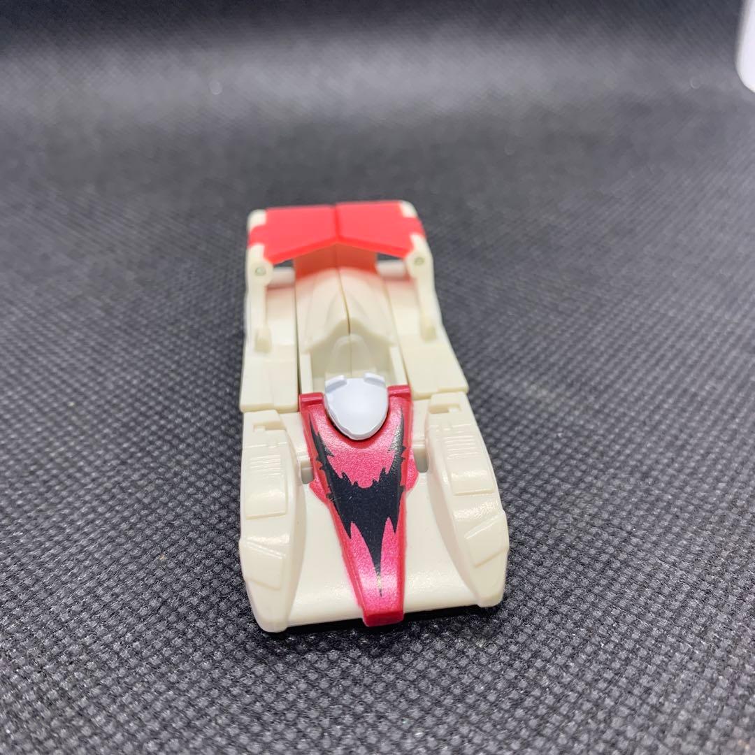 ☆希少品　トランスフォーマー　マイクロン【スピン　ホワイト・レッドカラー】開封