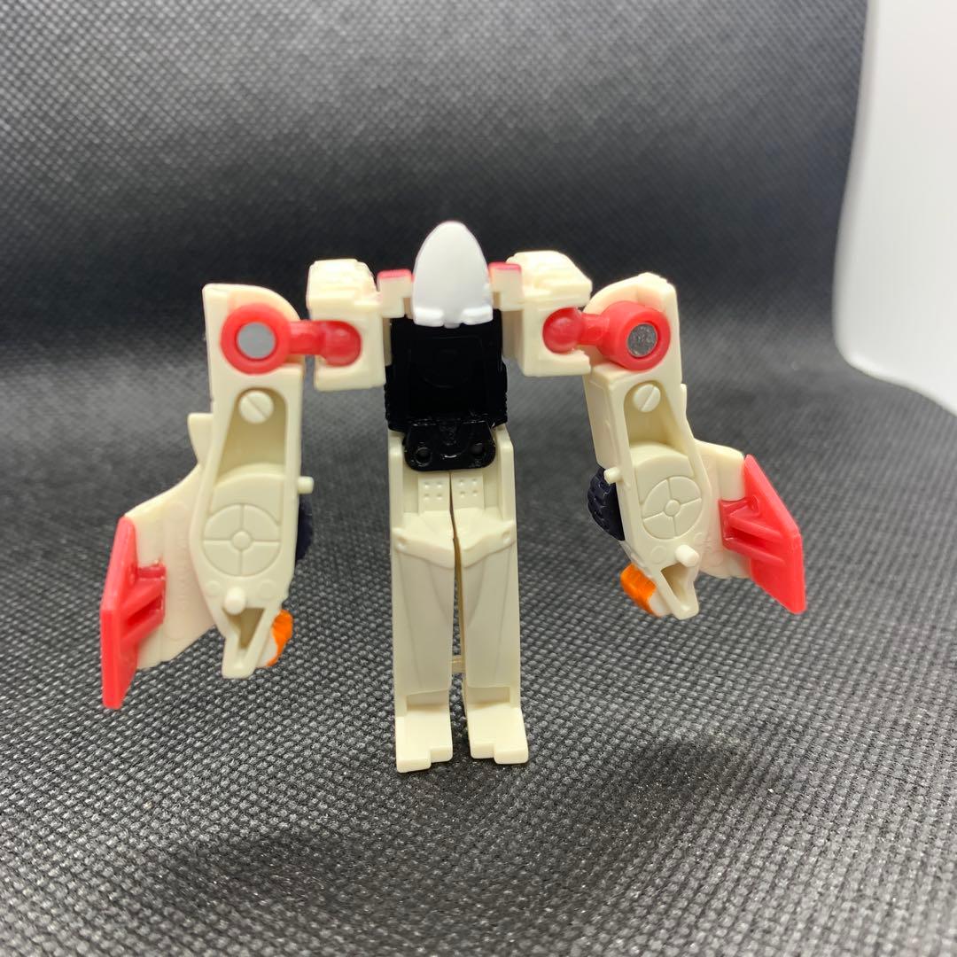 ☆希少品　トランスフォーマー　マイクロン【スピン　ホワイト・レッドカラー】開封