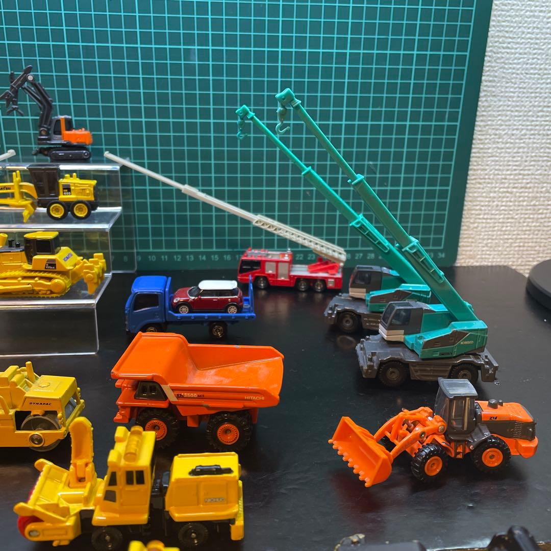 建設車両 ミニカーセット イエロー