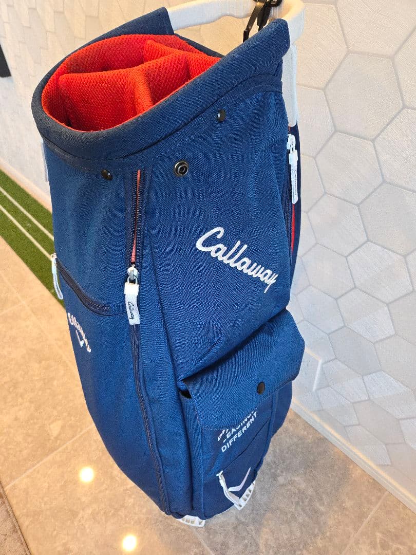 Callaway ネイビーキャディバッグ