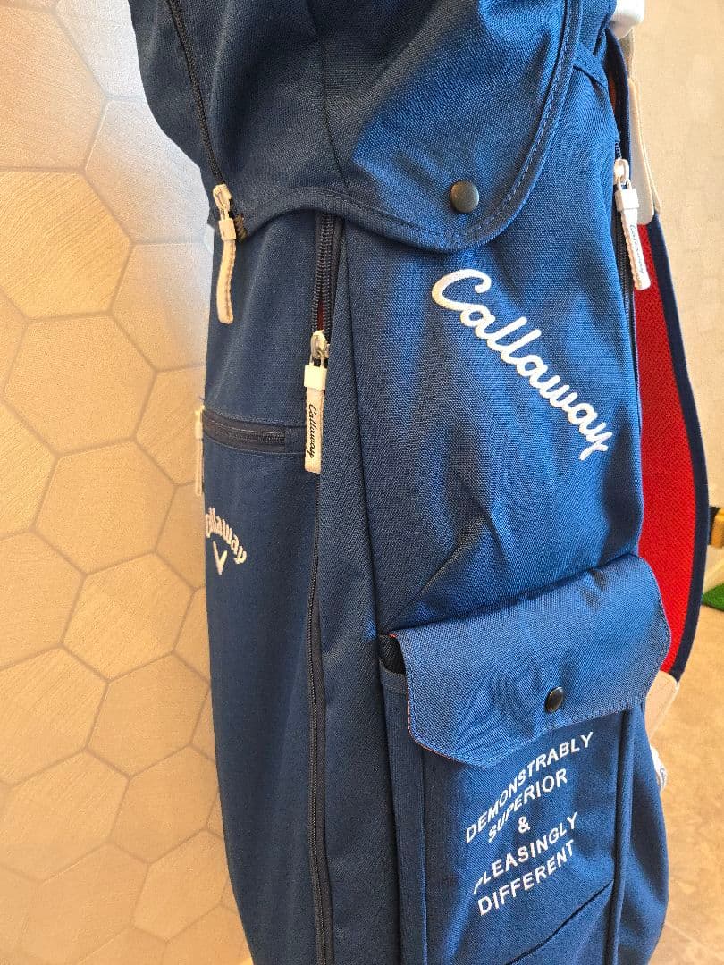Callaway ネイビーキャディバッグ