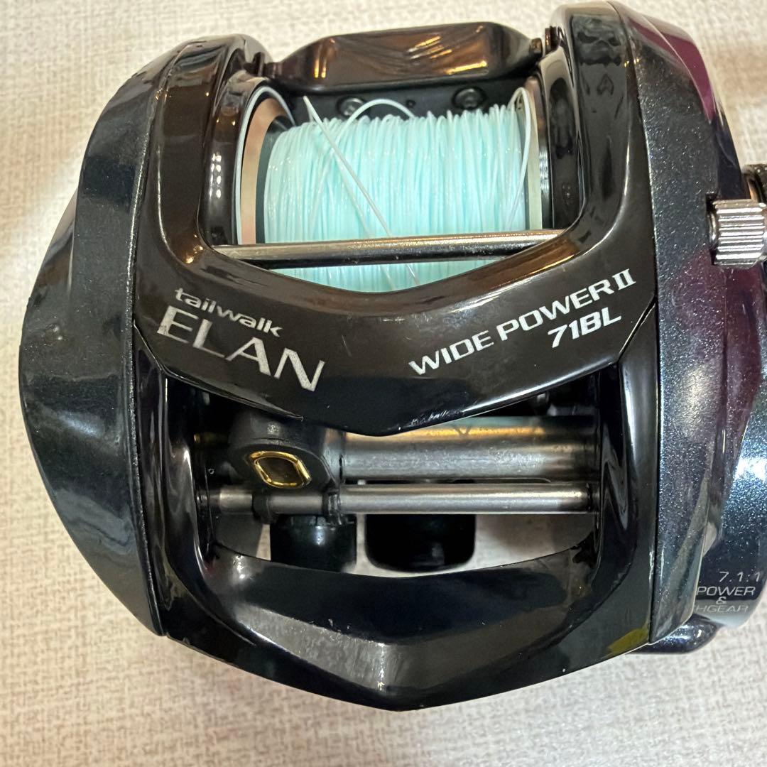リール tailwalk ELAN WIDE POWER II 71BL