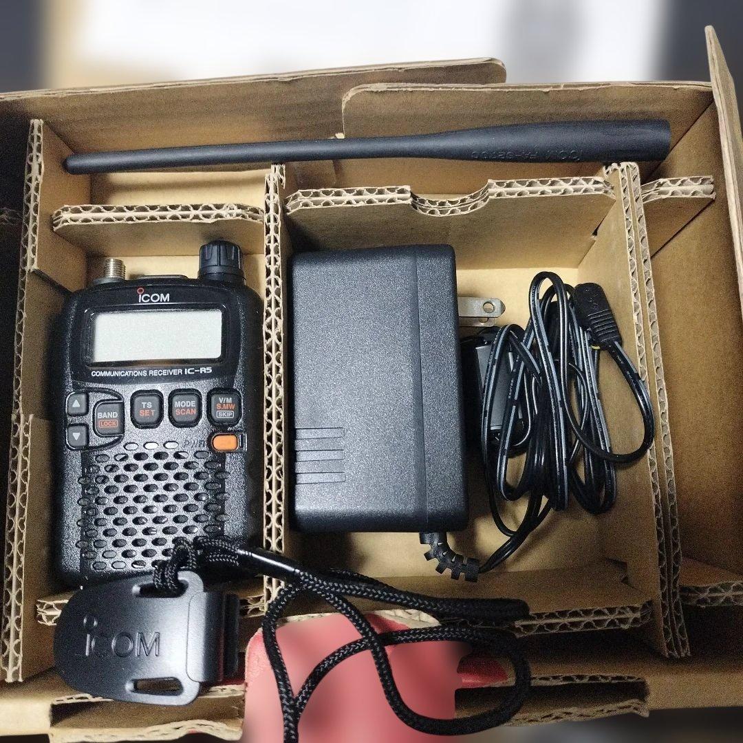 アイコム　ICOM IC-R5 アナログ無線受信機