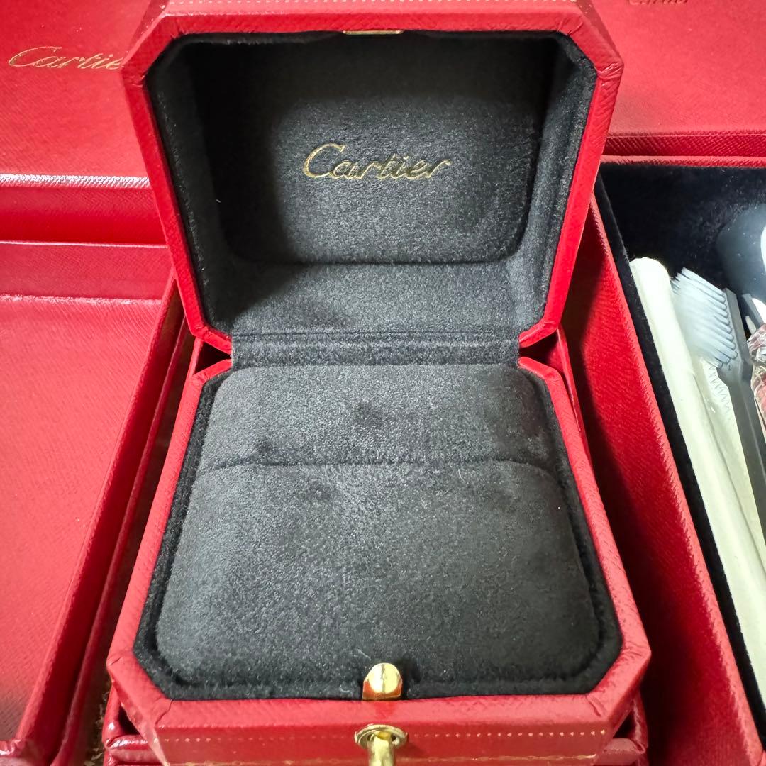 カルティエ　Cartier 指輪　ボックス　空箱　ケア用品