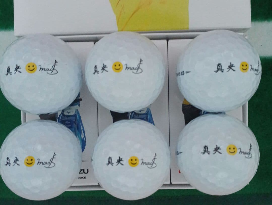 【非売品】西郷真央 TOUR B XS ゴルフボール 6個セット/ケース