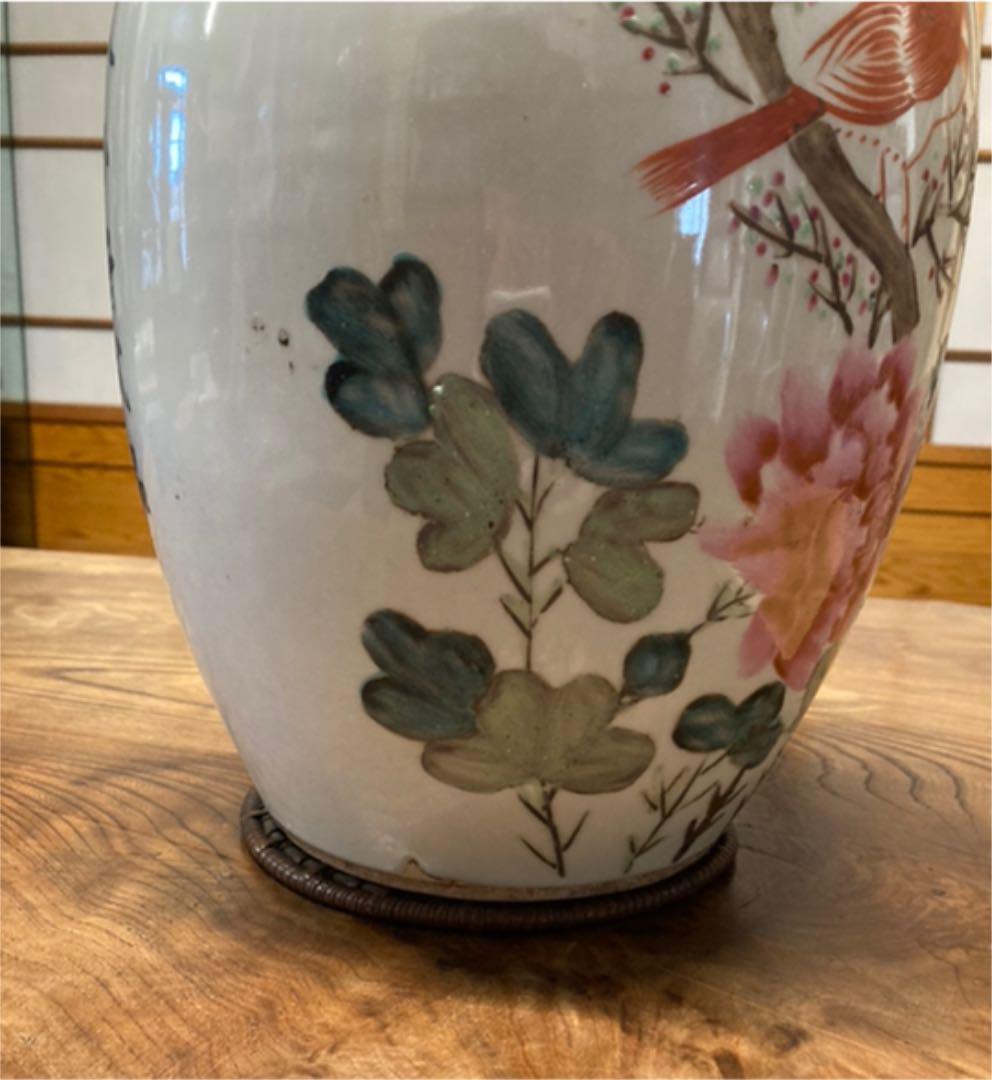 中国蓋付甕　徐祥興作