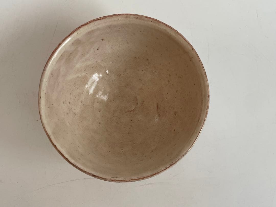 陶芸家　作家物　十二代　田原陶兵衛　萩焼茶碗　茶盌　抹茶碗　共箱