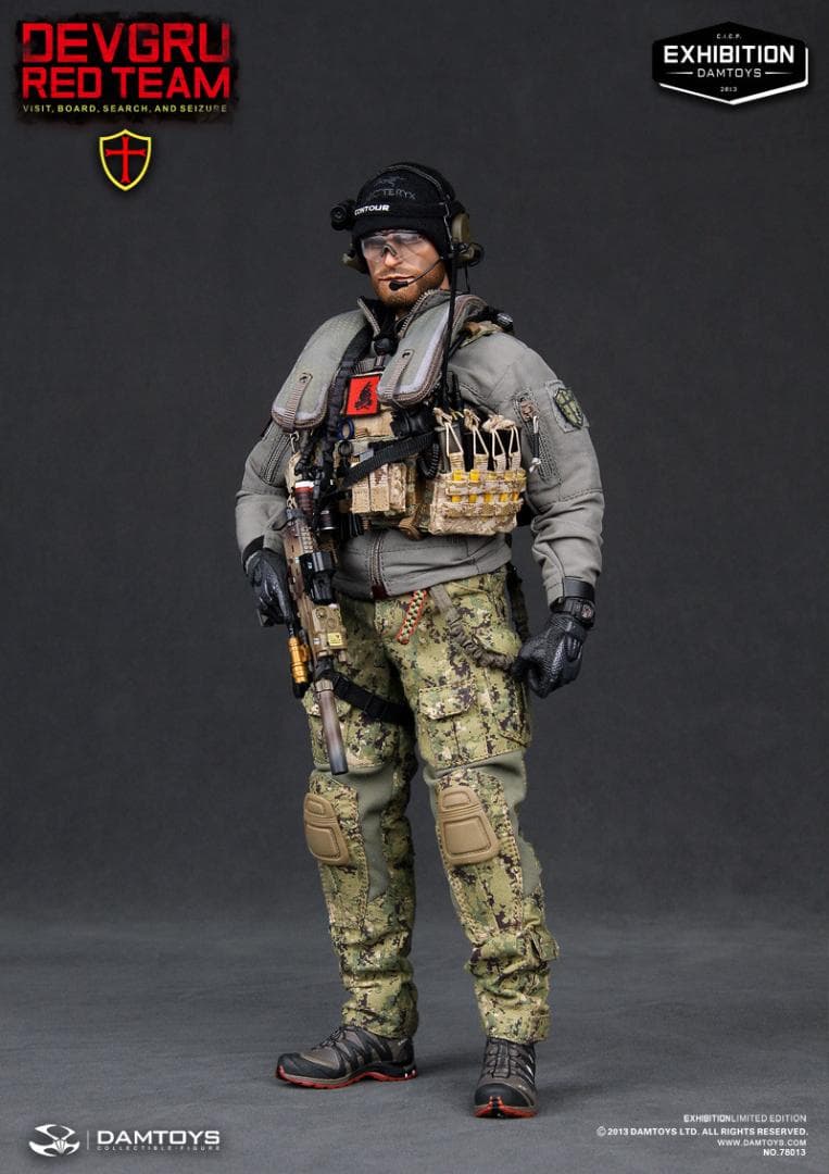DAMTOYS　DEVGRU RED TEAM VBSS　78013