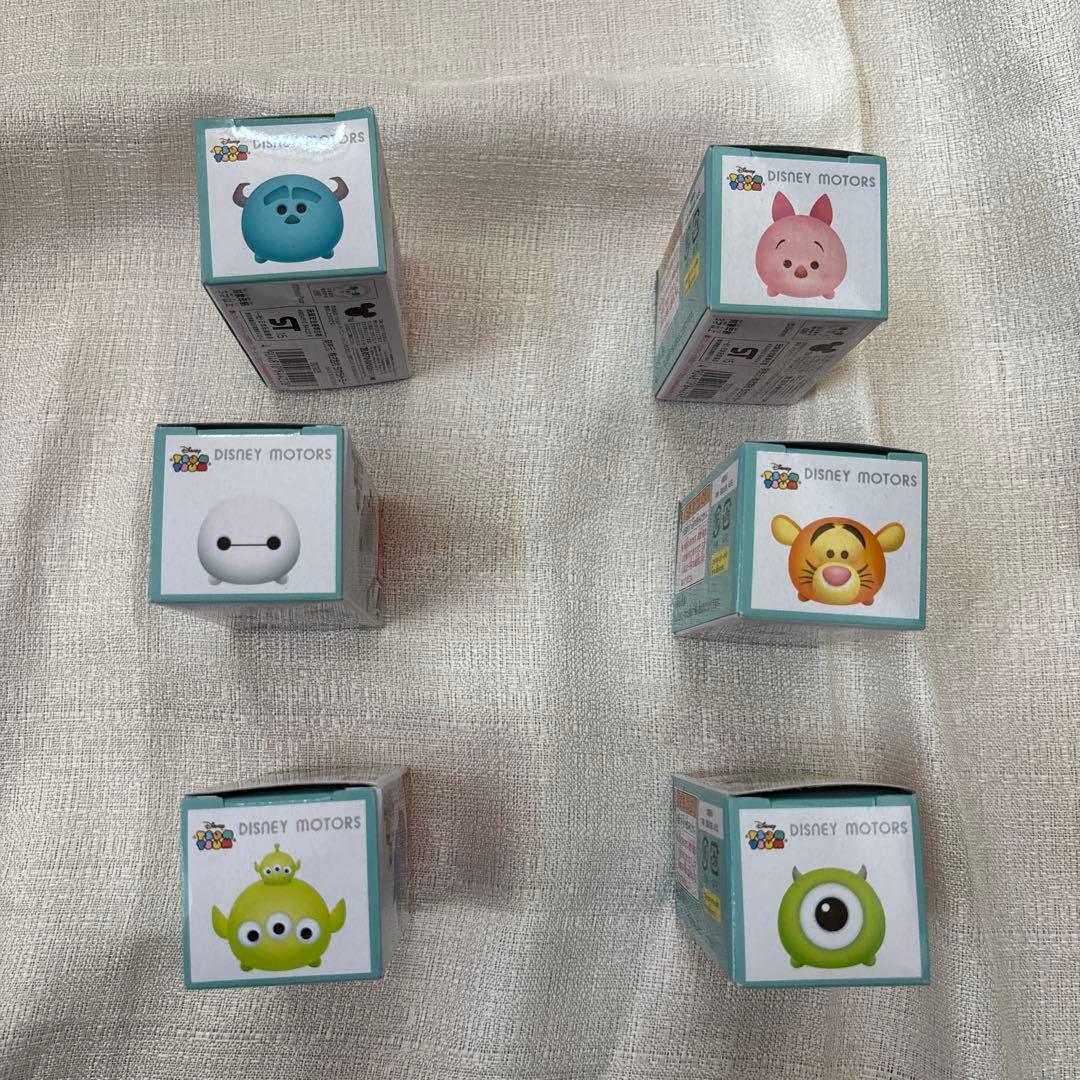 ディズニーモータース ツムツムトミカ6台セット DMT-03・その他番号なし