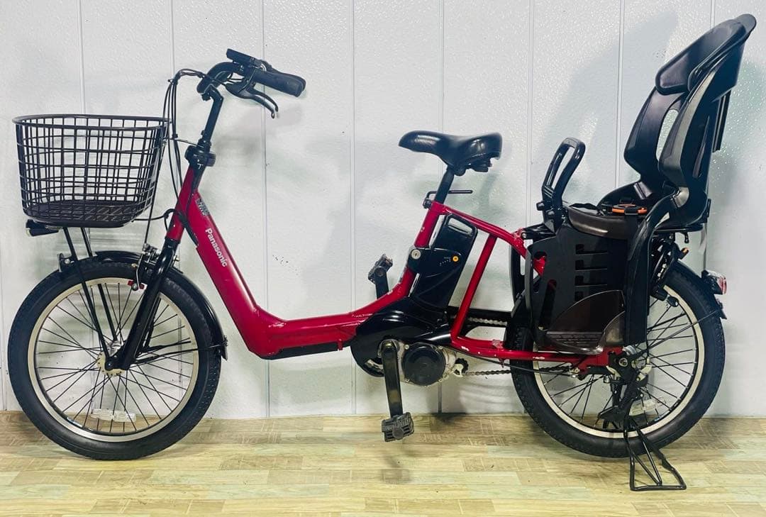 ★3085パナソニック13.2アンペア 20インチ子供乗せ電動アシスト自転車