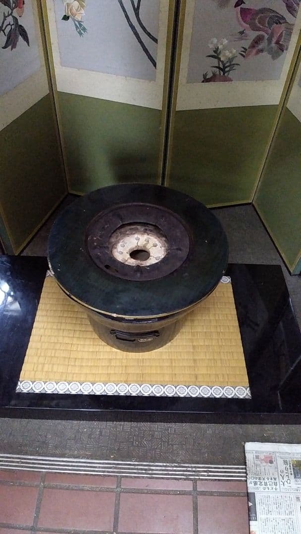 マルカ、練炭テーブル火鉢。