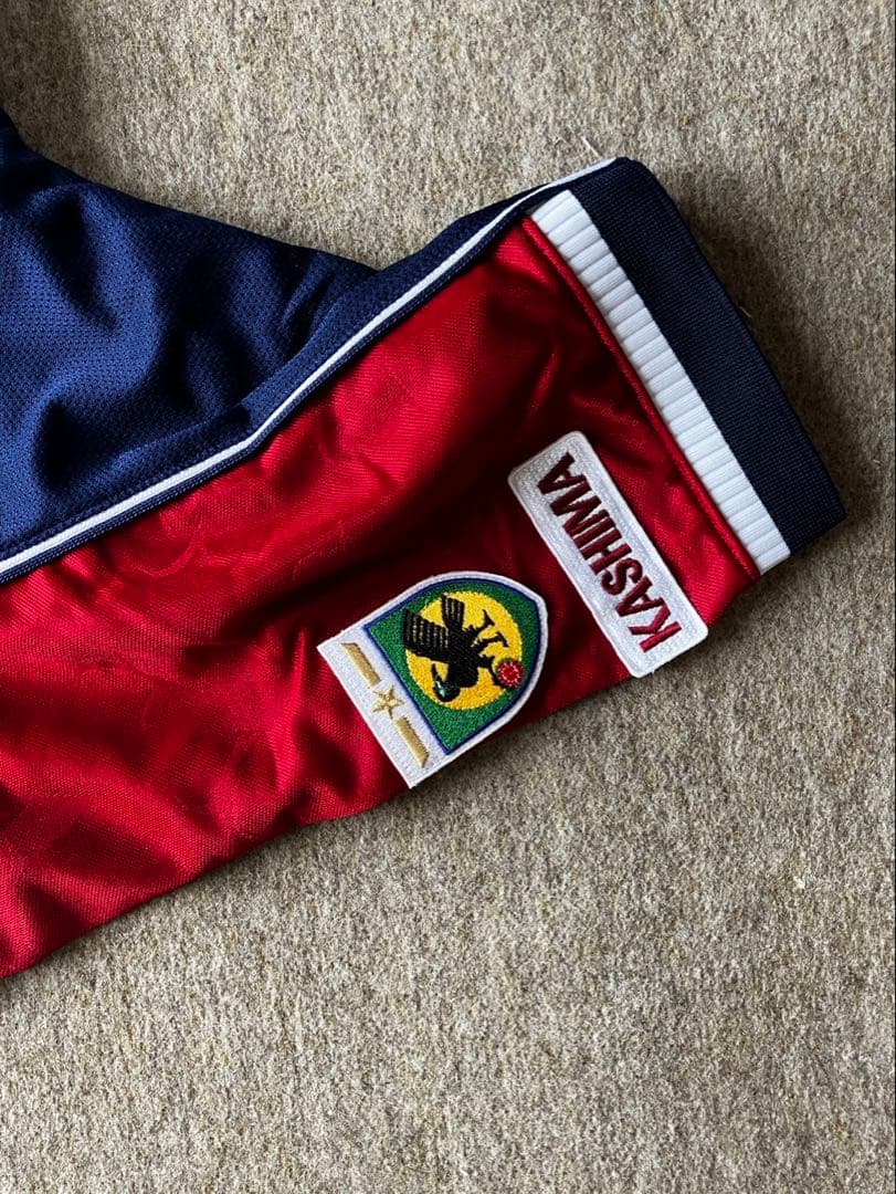 鹿島アントラーズ　長谷川選手　レプリカユニホームサイン入り