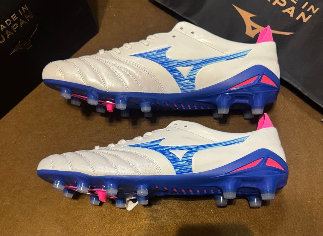 限定モデル　ミズノ　モレリア ネオ4 Japan 27 ターコイズ　Mizuno