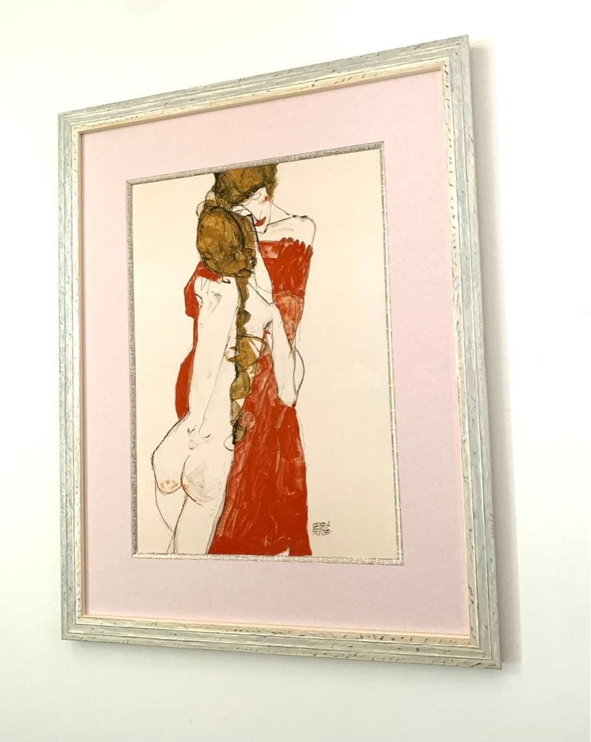 エゴンシーレ 絵画 （中サイズ）