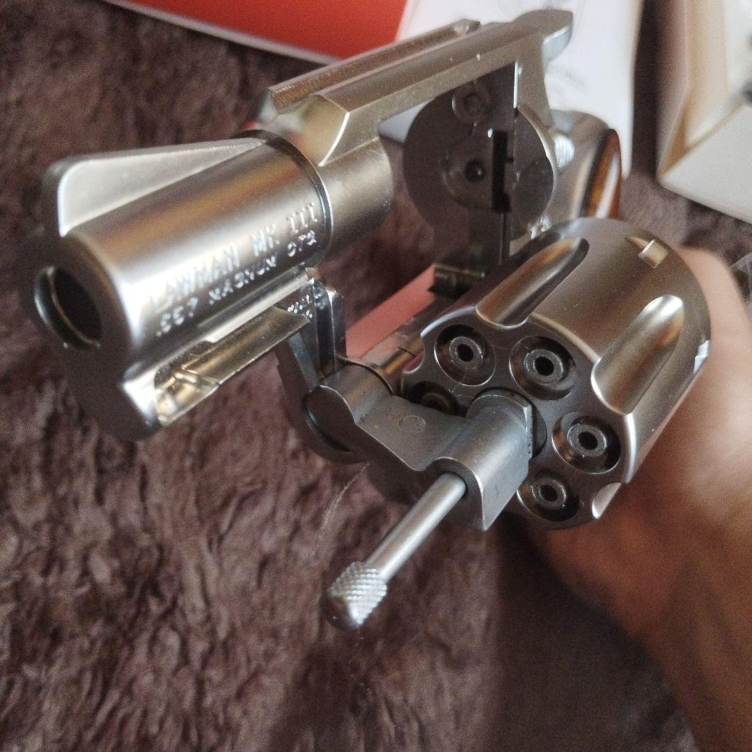 S&Wm66 モデルガン6発装填