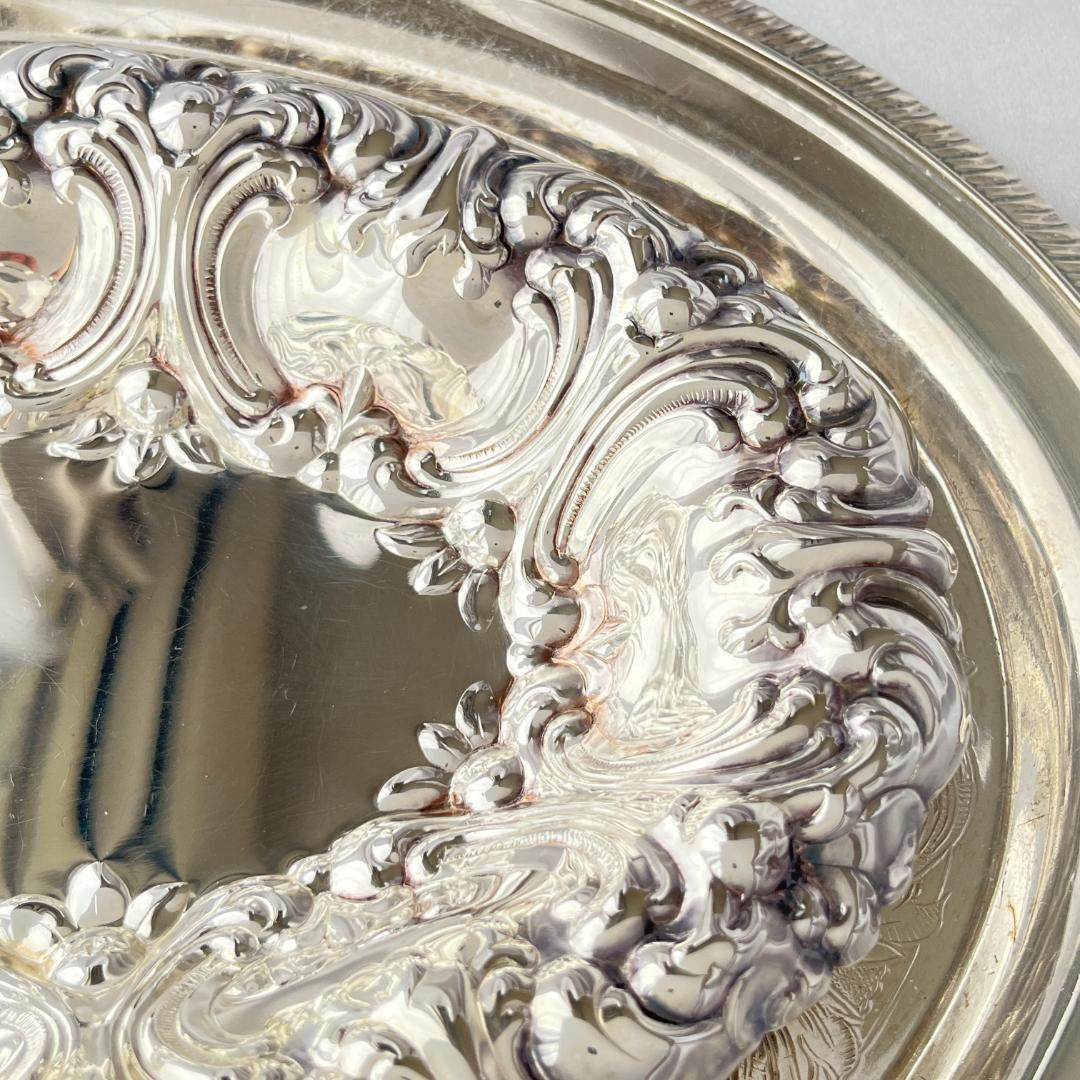 【GORHAM】デコレーションプレート / トレー　VERSAILLES　豪奢！