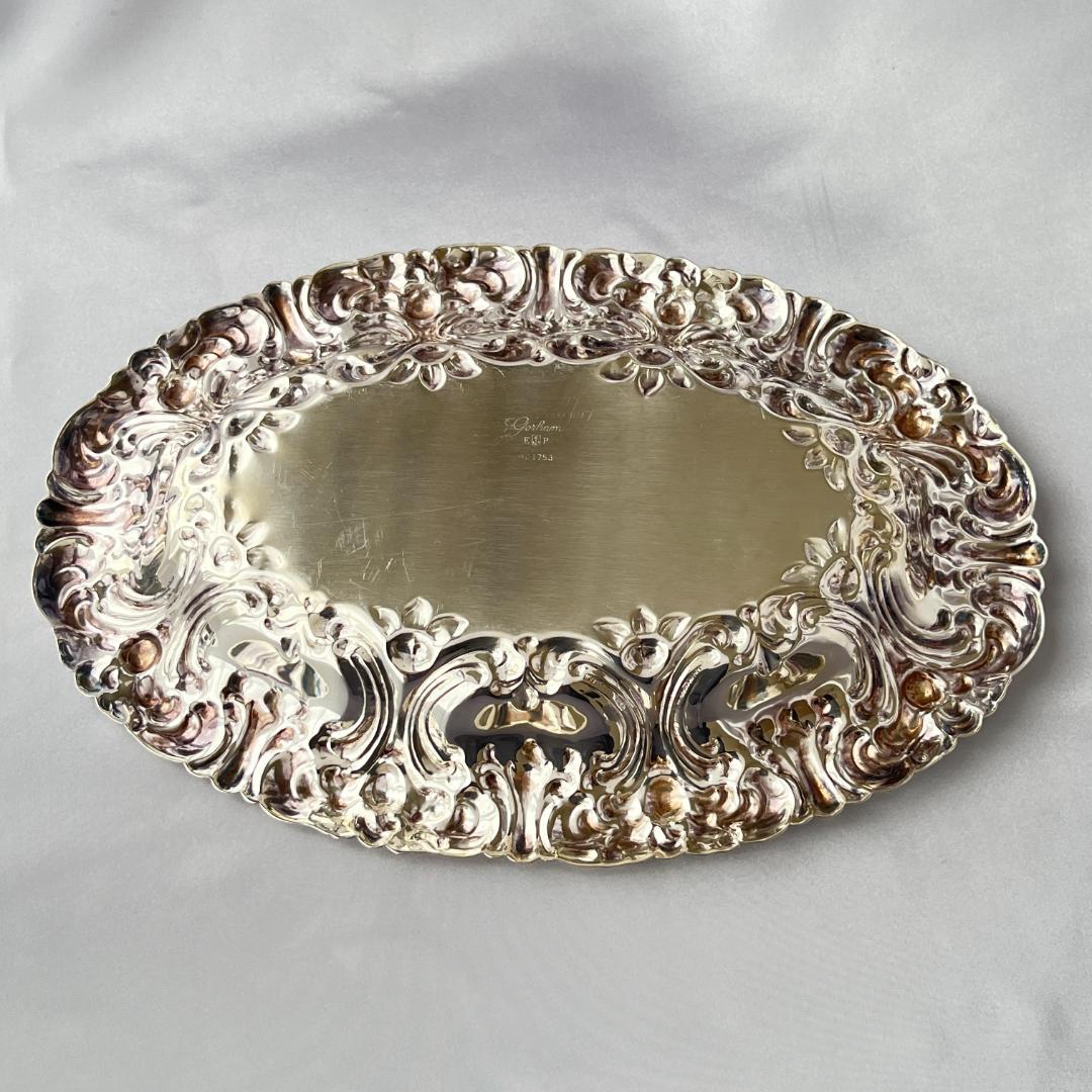 【GORHAM】デコレーションプレート / トレー　VERSAILLES　豪奢！