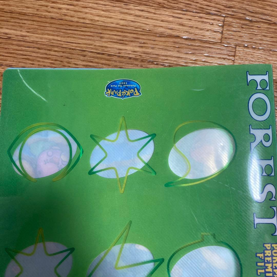 ポケモンカードゲーム　フォレストシート　ファイルのみ　ポケパーク　限定品